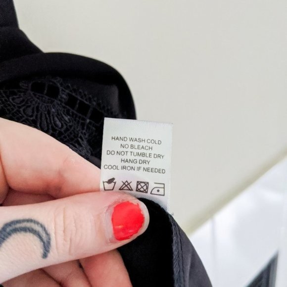 Lovers + Friends Black Heaven Sent Mini Dress - Picture 8 of 10